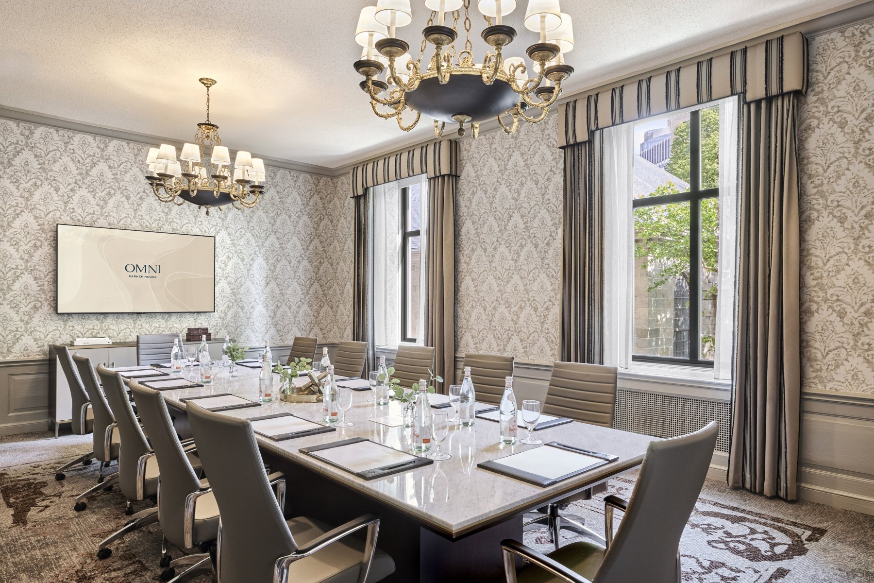 Boston Omni Parker House Hotel Over view