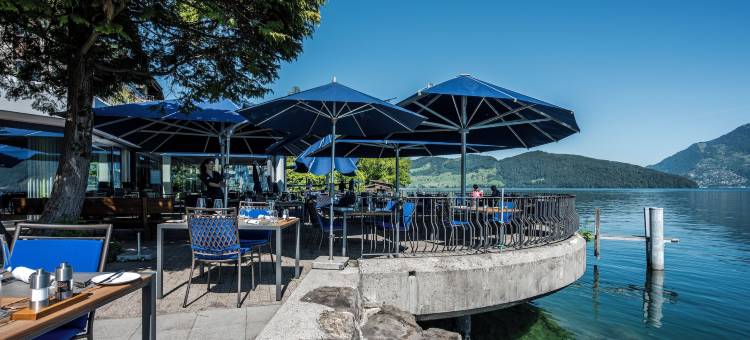 尼德瓦爾德納霍夫酒店坐落於湖畔，享受瑞士品質(Hotel Nidwaldnerhof direkt am See Swiss Quality)图片