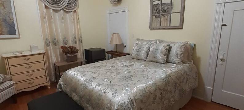 Nottingham Turret Rm w Queen Bed, Near UVaWise & Main St,  Private Detached Bath图片