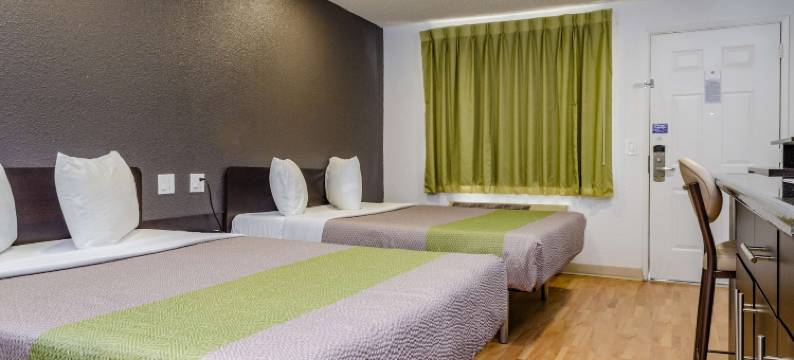 加利福尼亚弗雷斯诺 - 长住 6 号开放式客房酒店(Studio 6 Fresno, CA - Extended Stay)图片