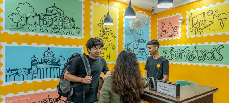 社会住宿班加罗尔(The Social Stays Bangalore formerly ArtBuzz)图片