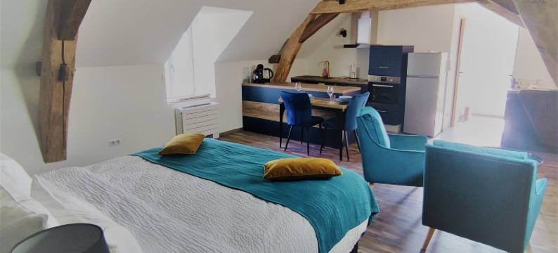 Le Loft du Moulin Brochat Avec Espace Jacuzzi Commun图片