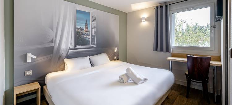 勒艾朗波尔多民宿酒店(B&B HOTEL Bordeaux Le Haillan 3 étoiles)图片