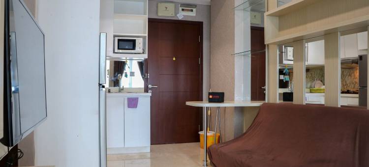 卡皮托公园豪华公寓的现代外观工作室公寓(Modern Look Studio Apartment at Capitol Park Residence)图片