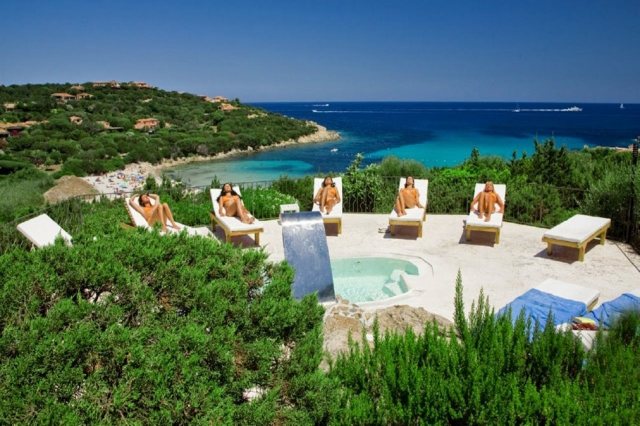 Grand Hotel in Porto CervoOver view