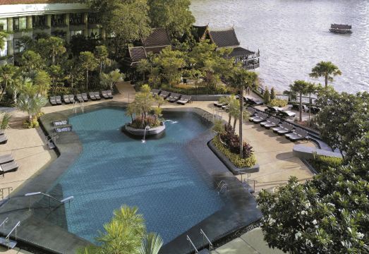 曼谷香格里拉大酒店外景图