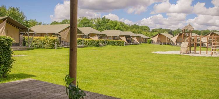 靠近Veluwe的装备精良的带露台的帐篷小屋(Well Furnished Tent Lodge with Terrace Near Veluwe)图片