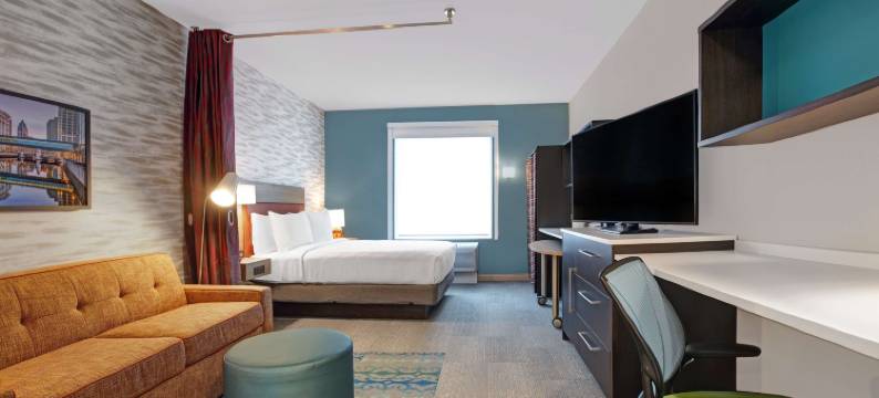 密尔沃基市区希尔顿惠庭套房酒店(Home2 Suites by Hilton Milwaukee Downtown)图片