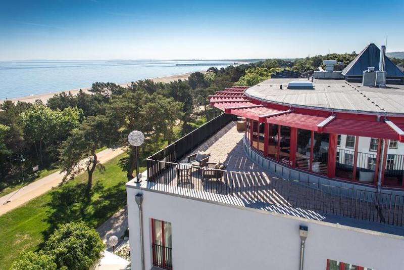 Strandhotel Heringsdorf Mit Soleaußenpool 30 Grad Over view