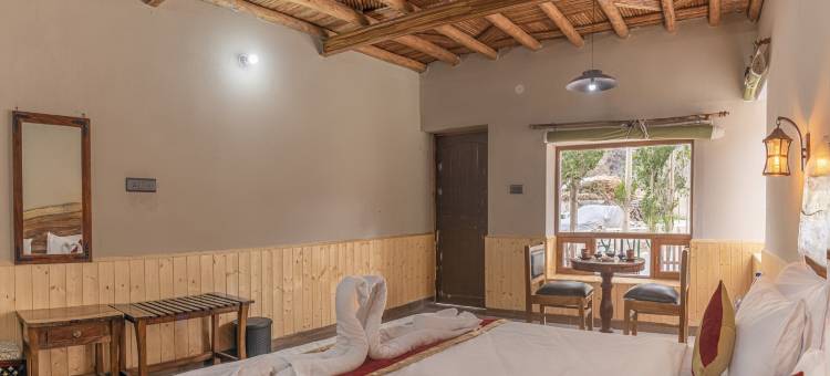 Echor Mud Huts Tabo Spiti山谷(Echor Mud Huts Tabo, Spiti Valley)图片