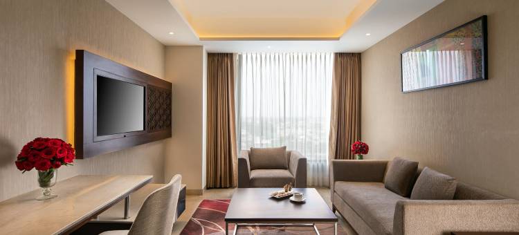 戈勒克布尔涅槃纳萨诺瓦门廊酒店(Nirvana Sarovar Portico Gorakhpur)图片