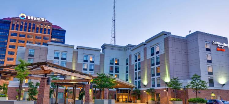 辛辛那提市中心区SpringHill Suites 酒店(SpringHill Suites Cincinnati Midtown)图片