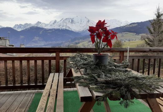 F4 apartment in chalet facing Mont Blanc (pets not allowed) Hotel Overview