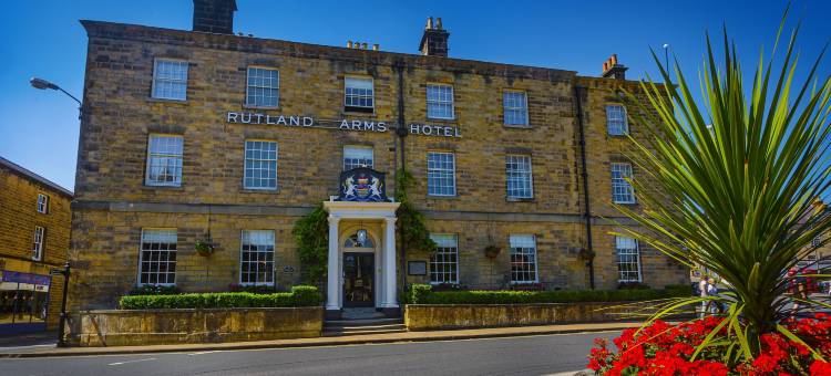 达比郡贝克威尔拉特兰阿姆斯酒店(The Rutland Arms Hotel, Bakewell, Derbyshire)图片