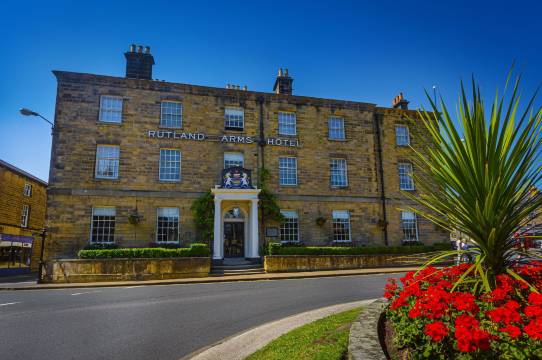 达比郡贝克威尔拉特兰阿姆斯酒店(The Rutland Arms Hotel, Bakewell, Derbyshire)