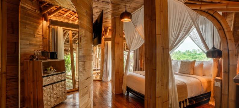 竹酒店-稻田景观(Bambootel Sawah View)图片