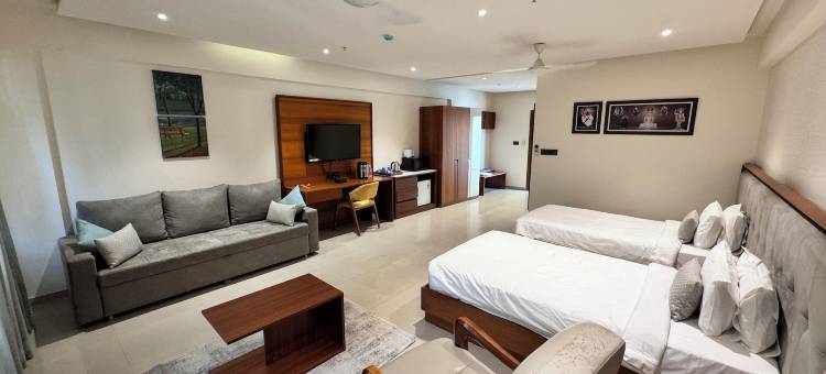 安巴套房酒店(Siara Styles Amba Suites, Gandhinagar)图片