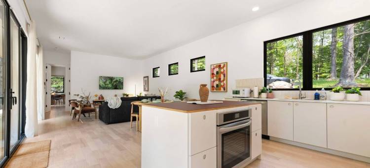 100英尺森林之光 - 现代卡茨基尔度假屋(100ft of Forest Light - Modern Catskills Escape)图片