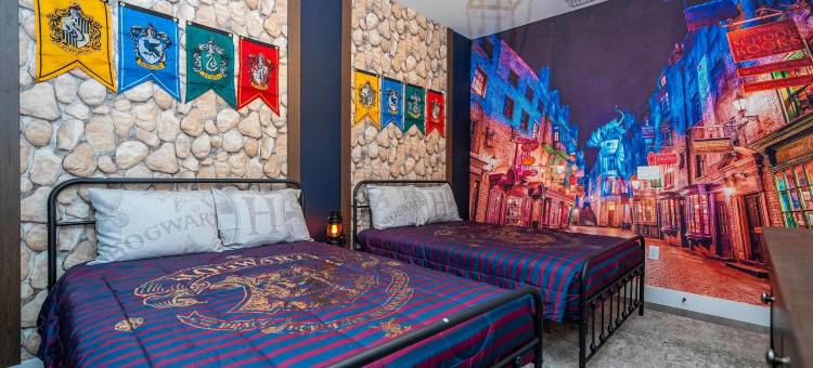 米奇和哈利波特房间的优雅五卧室住宅(Elegant 5BR Home Mickey Harry Potter Rooms)图片