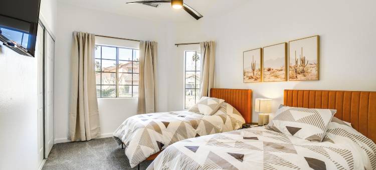 2英里到科切拉：印地欧绿洲带加热泳池(2 Mi to Coachella: Indio Oasis w/ Heated Pool)图片