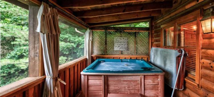 美丽景观 壁炉 热水浴缸 门廊 床 私密(Nice View Fireplace, Hot Tub, Porch Bed, Private)图片