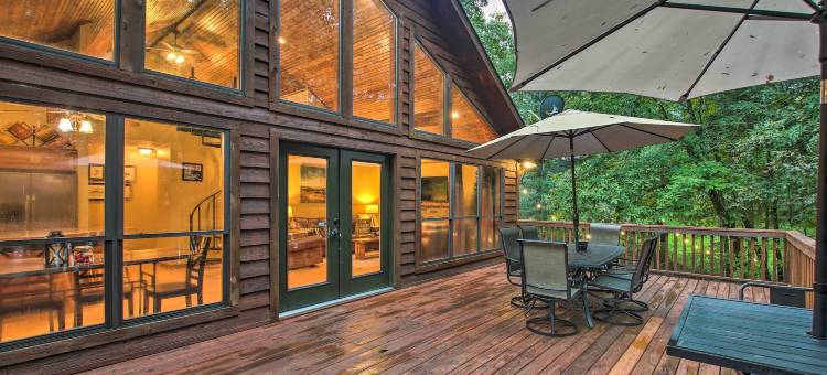 达达内尔湖畔房屋，配有码头和火坑(Waterfront Lake Dardanelle Home w/ Dock & Fire Pit)图片