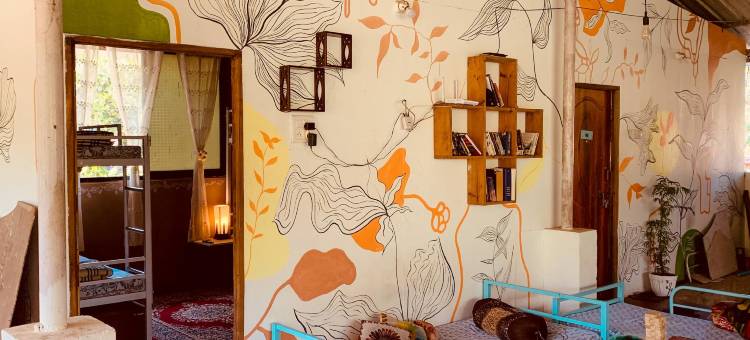 果阿邦罗兹维拉青年旅馆(Rootsvilla Vagator - Longstays, Coworking Backpacker's Hostel)图片