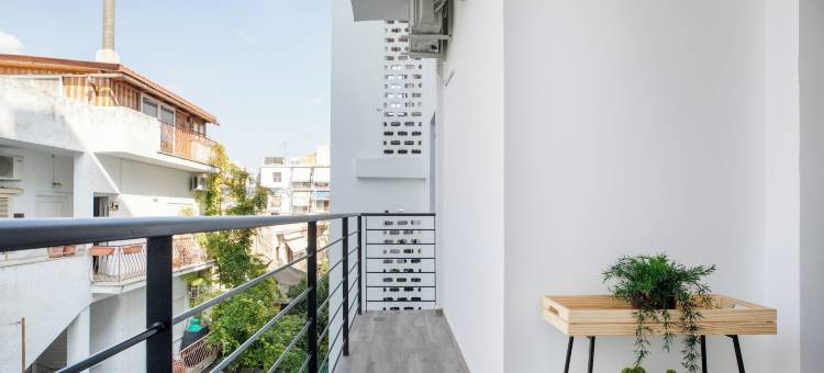 雅典的Sway - 时尚一卧室公寓及阳台(Sway - Chic 1-BR Apt & Balcony in Athens)图片
