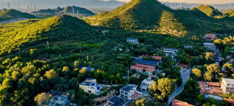 花筑·乌托邦·露天泳池度假院落集群居(北京八达岭店)图片