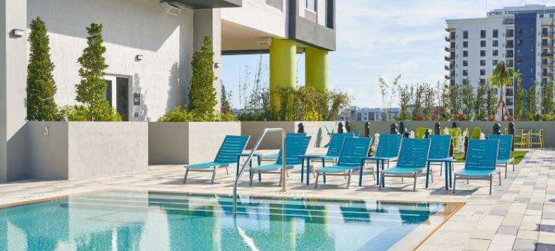 劳德代尔堡市中心希尔顿惠庭套房酒店(Home2 Suites by Hilton Ft. Lauderdale Downtown)图片