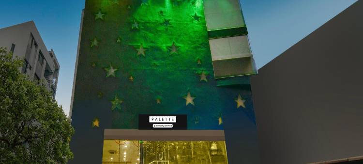 印多尔查潘市场的舒适豪华房(Palette by CheckIn Chappan Market Indore Formerly Sapphire Star)图片