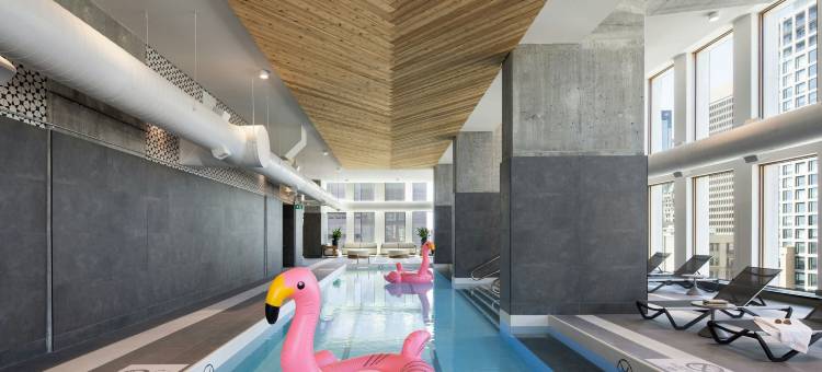 蒙特利尔市中心新Moxy酒店(Moxy Montreal Downtown)图片