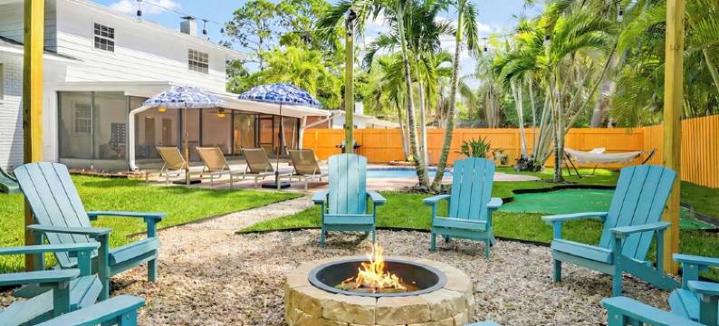 5Br Tropical Beach Villa! Heated Pool House图片