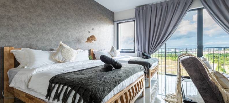 至Setia City Mall 5P豪华工作室3分钟(5P Luxury Studio 3Min to Setia City Mall)图片