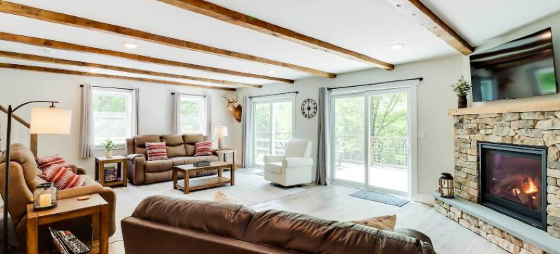 带匹克球场和火坑：米尔顿小屋！(Pickleball Court & Fire Pit: Milton Cabin!)图片