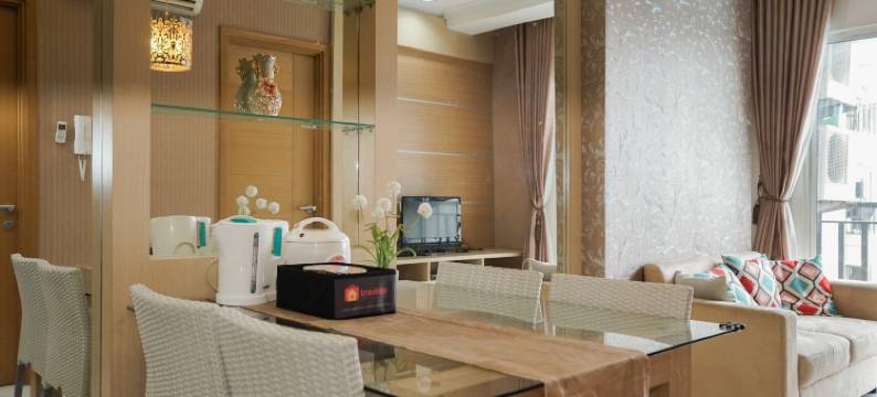 著名公园特贝公寓舒适 2 居酒店(Comfortable 2Br at Signature Park Tebet Apartment)图片