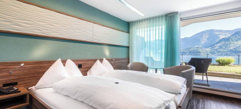 尼德瓦爾德納霍夫酒店坐落於湖畔，享受瑞士品質(Hotel Nidwaldnerhof direkt am See Swiss Quality)图片