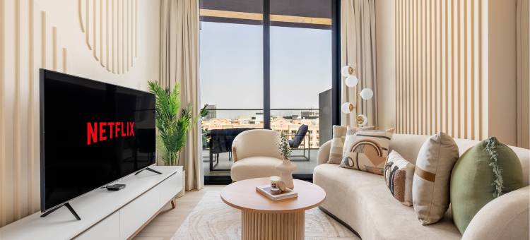 GuestReady - 居住港湾 | 宾哈提峰公寓(GuestReady - Residential Haven | Binghatti Crest)图片