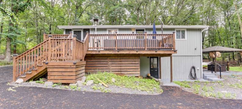 距德尔水隘5英里：东斯特劳兹堡度假屋！(5 Mi to Del Water Gap East Stroudsburg Home!)图片