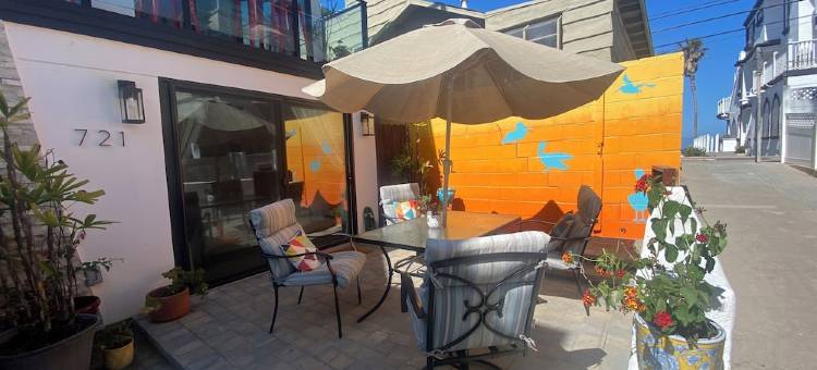 Modern, Mellow Studio 90 ft to Beach! Full Kitchen, Eco-Friendly, Private Patio图片