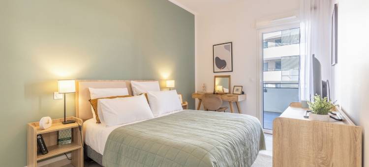 Zenao 公寓酒店 维尔纽夫-卢贝(Zenao Appart'hôtels Villeneuve Loubet)图片