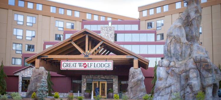 波士顿菲奇堡马大狼小屋(Great Wolf Lodge New England)图片