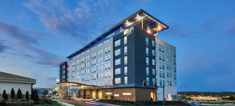 查塔努加汉密尔顿广场雅乐轩酒店(Aloft Chattanooga Hamilton Place)图片