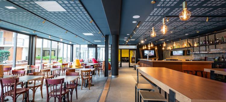 普利维洛奇格勒诺布尔小屋酒店(Apparthotel le Hüb Grenoble)图片