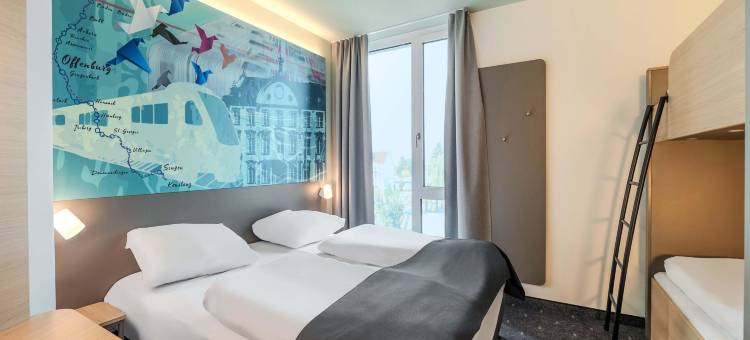 奥芬堡中央火车站B&B酒店(B&B HOTEL Offenburg-Hbf)图片
