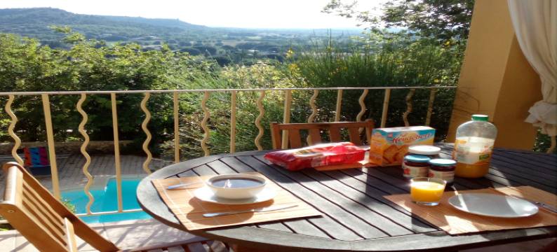 Villa with private pool and panoramic view图片