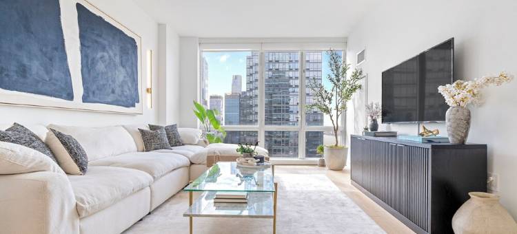 设计师梦想之家!! 时代广场最佳地段-超大豪华一卧室套房(Designer’S Dream Home!! Huge Luxury 1 Bedroom Suite - Best Location by TimesSq)图片