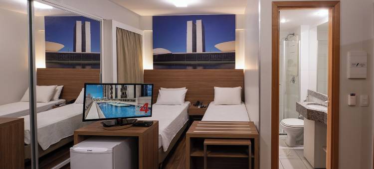 斯玛特 4 酒店(S4 Hotel Águas Claras)图片