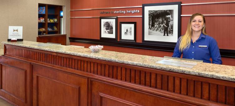 底特律斯特灵海茨欢朋套房酒店(Hampton Inn & Suites Detroit/Sterling Heights)图片