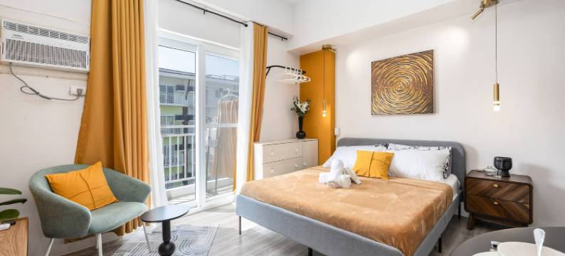Stylish Condo 3-minutes to Airport, Poolview at Amani Grand Resort Residences图片